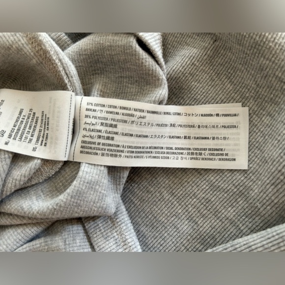 Abercrombie & Fitch Light Gray Tank Top Size M - Picture 6 of 7